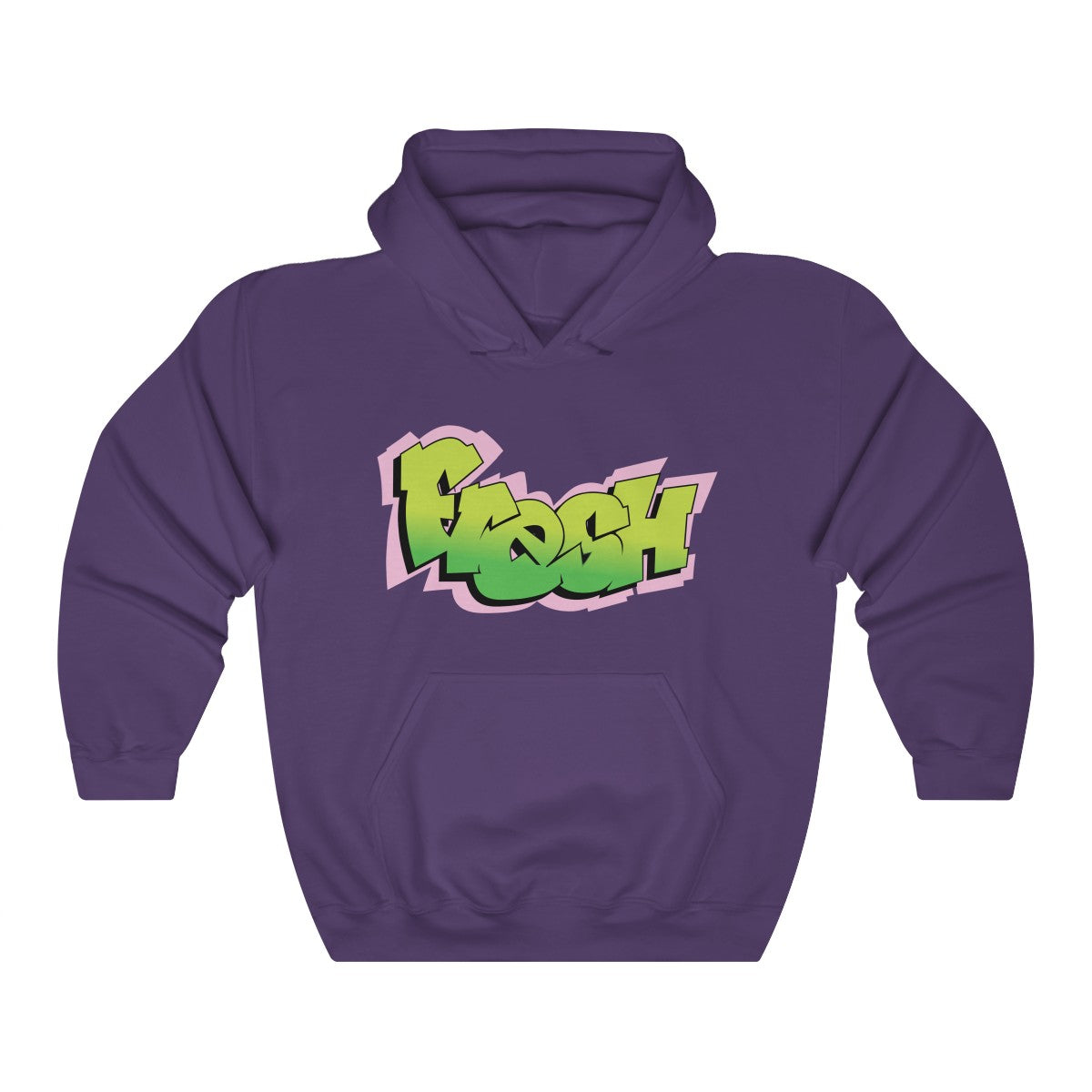 The Fresh Prince Will Smith Inspired Unisex Heavy Blend Hooded Sweatshirt-Purple-S-Bootlg