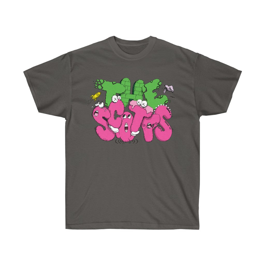 The Scotts Kid Cudi T-Shirt Merch Inspired Ultra Cotton Tee-Charcoal-S-Bootlg