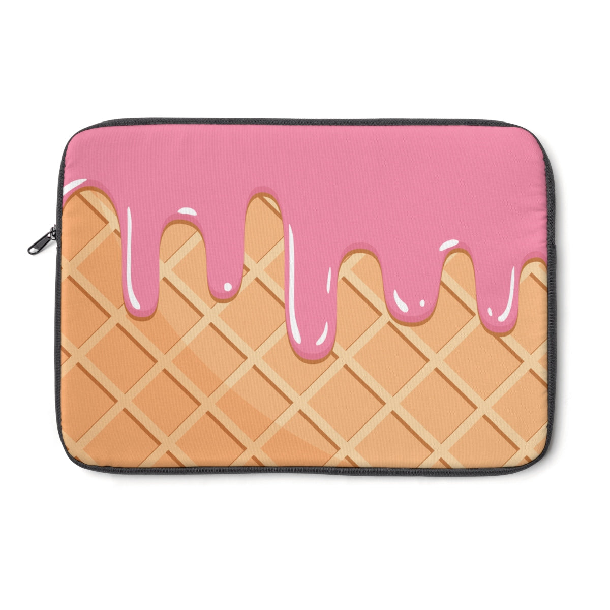 Waffle and Ice Cream Laptop Sleeve-Bootlg