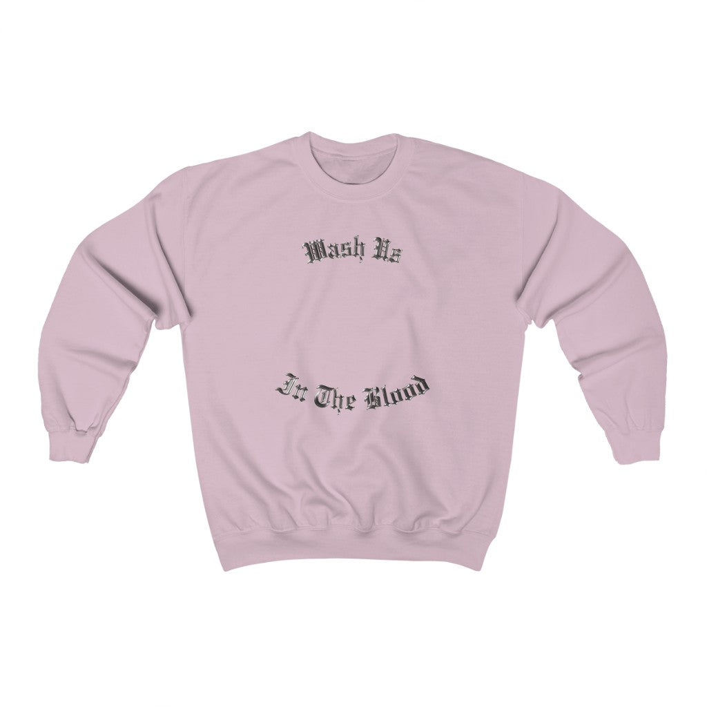 Wash Us In The Blood Crewneck-Light Pink-S-Bootlg