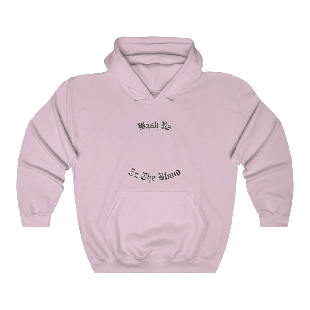 Wash Us In The Blood Hoodie-S-Light Pink-Bootlg