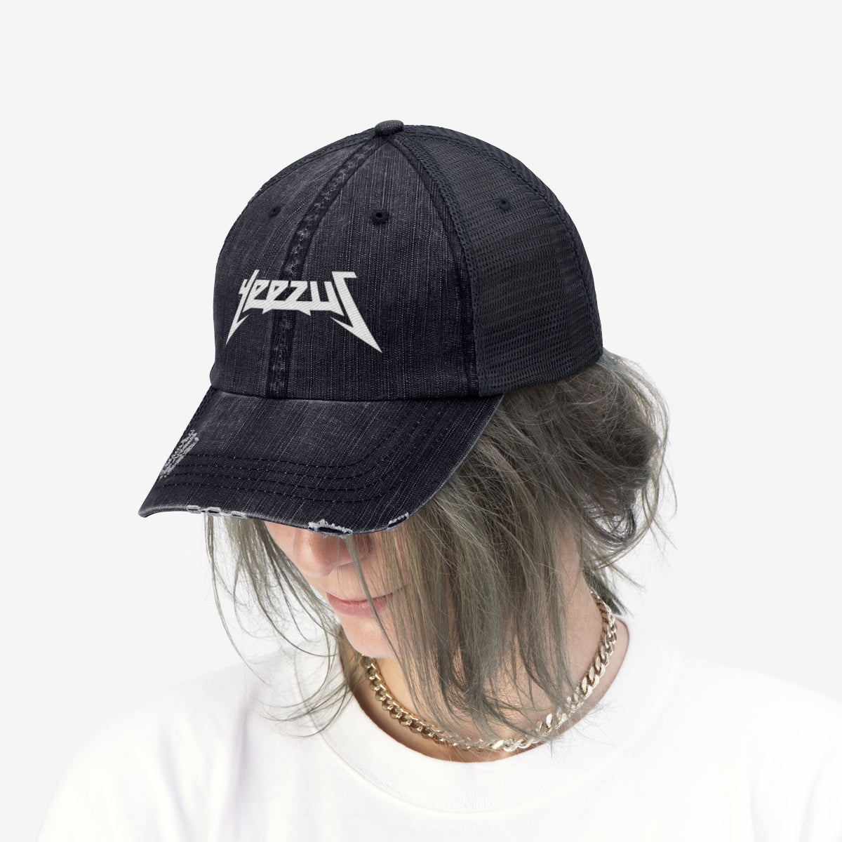 Yeezus Unisex Trucker Hat-Bootlg