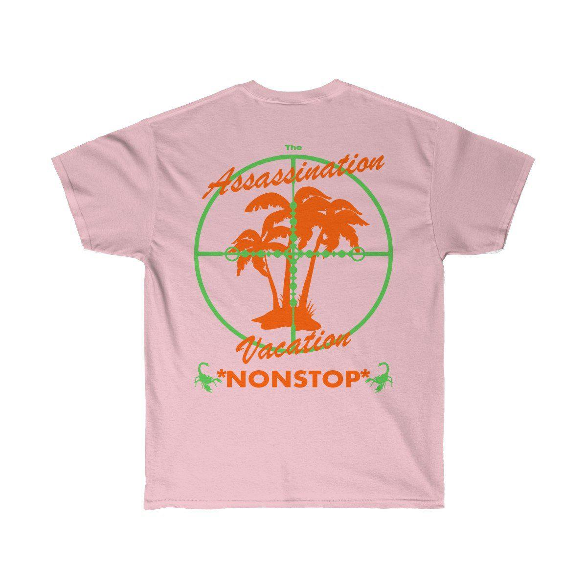 Assassination Vacation Tour Drake merch inspired - Unisex Ultra Cotton Tee-Light Pink-S-Bootlg