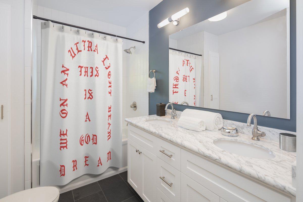 I Feel Like Pablo Shower Curtains Kanye West Merch Inspired-Bootlg