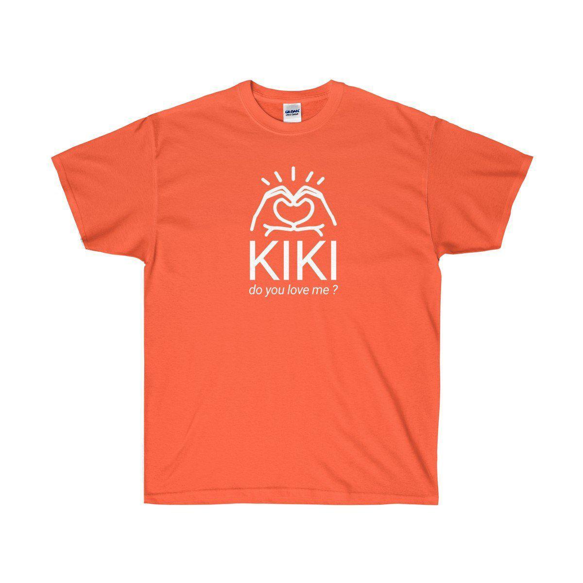 Kiki do you love me? In my feelings Drake inspired tee-Orange-S-Bootlg