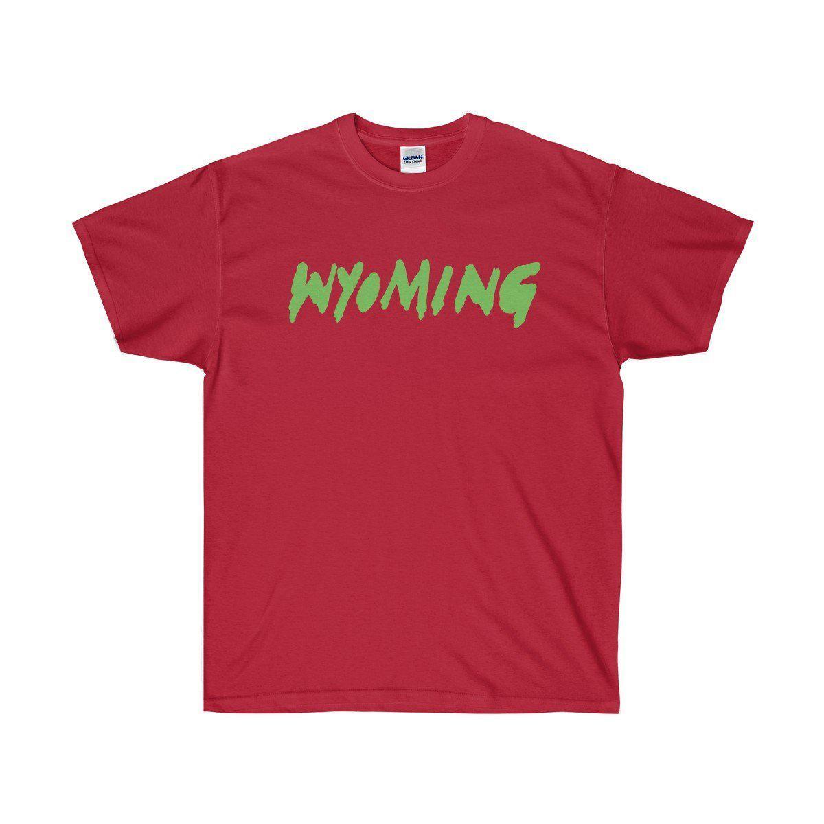 Wyoming Kanye West Ye 2018 Album Cover Tee-Cardinal Red-S-Bootlg