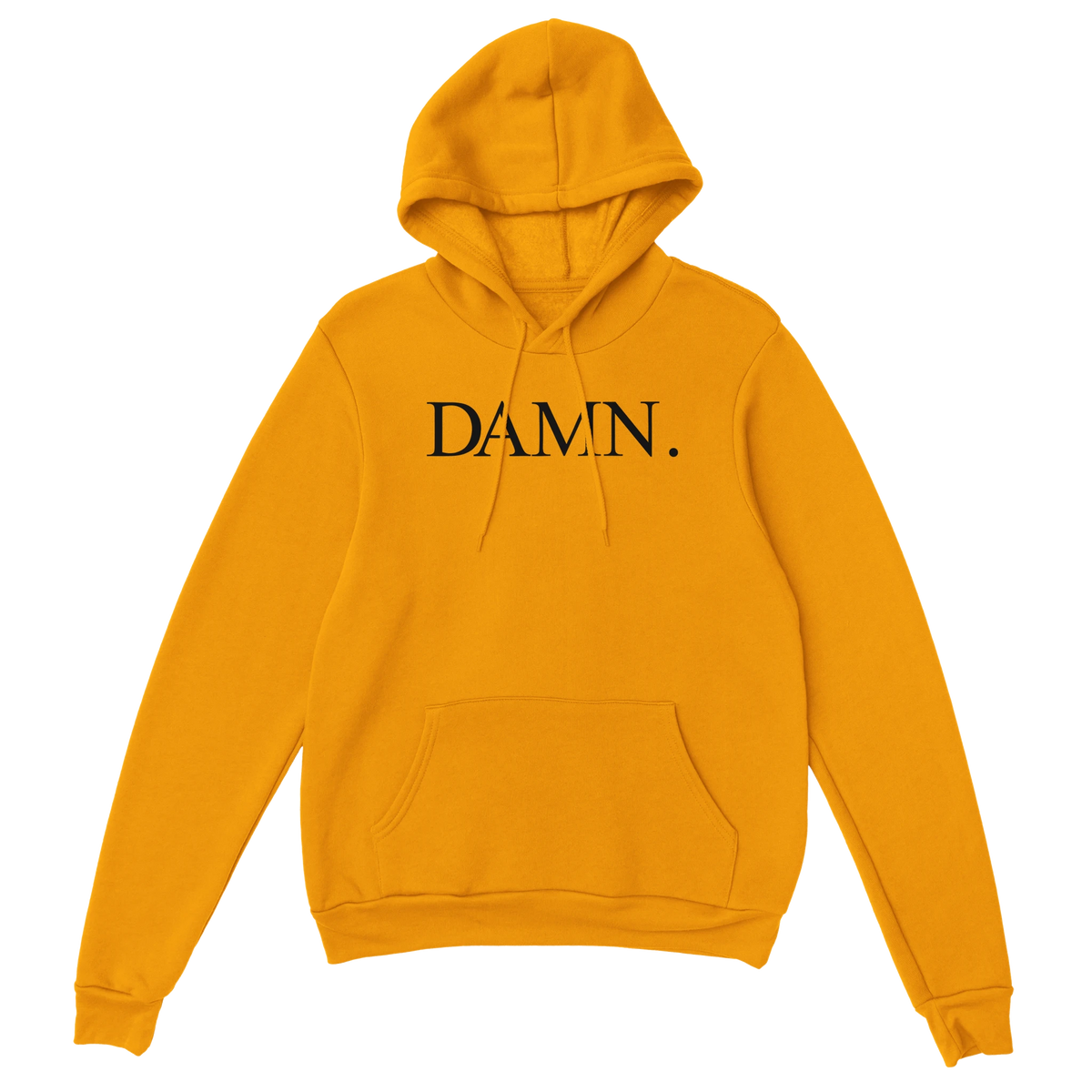 Kendrick Lamar DAMN Hoodie-Gold-S-Bootlg