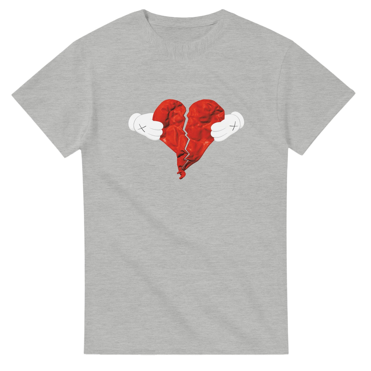Heartless Kanye West Tee-Ash-S-Bootlg