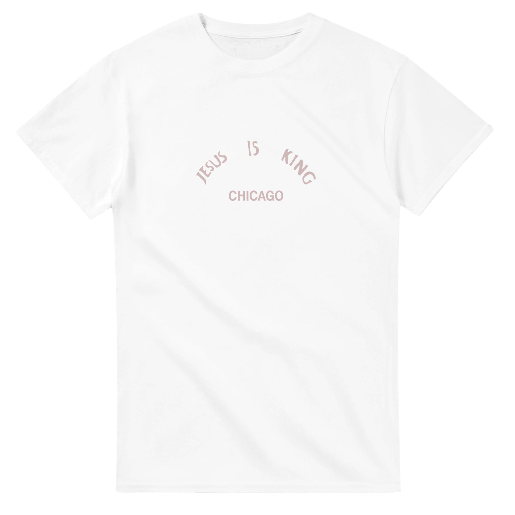 Jesus Is King Chicago T-Shirt - Kanye West Sunday Service-White-S-Bootlg
