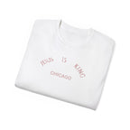 Jesus Is King Chicago T-Shirt - Kanye West Sunday Service-White-S-Bootlg