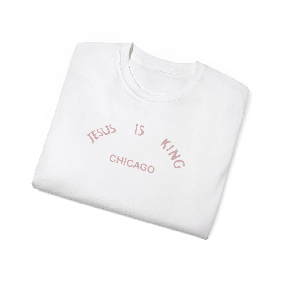 Jesus Is King Chicago T-Shirt - Kanye West Sunday Service-White-S-Bootlg