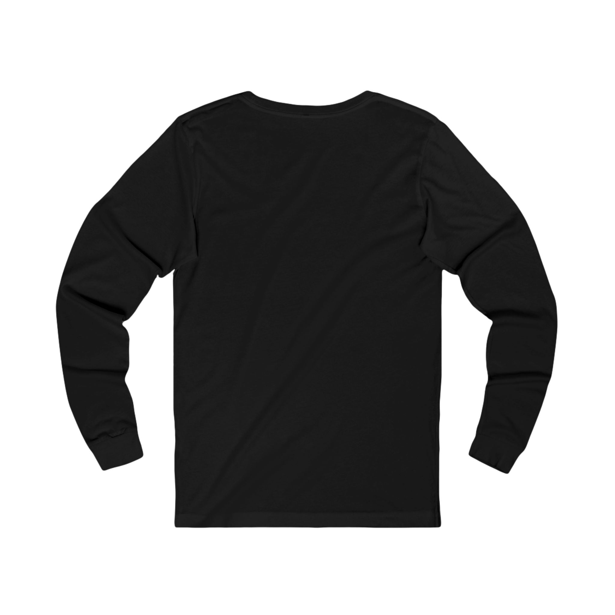 Donda long sleeve shirt in Black, blank back view