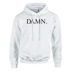 Kendrick Lamar DAMN Hoodie-White-S-Bootlg