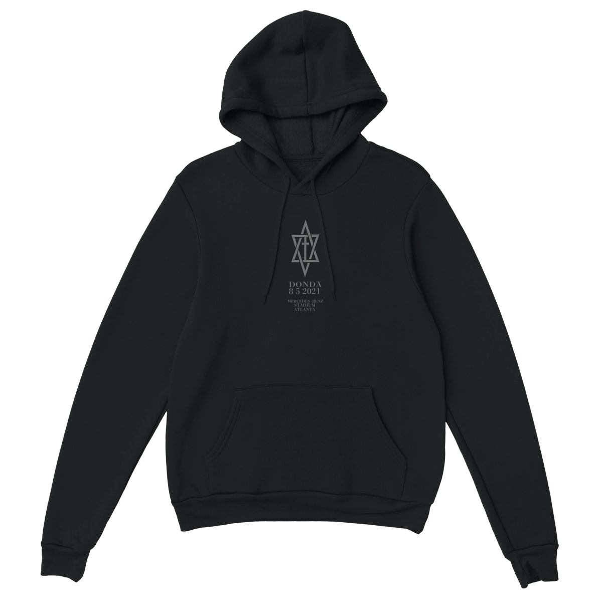 Donda Kanye West Hoodie-Black-S-Bootlg