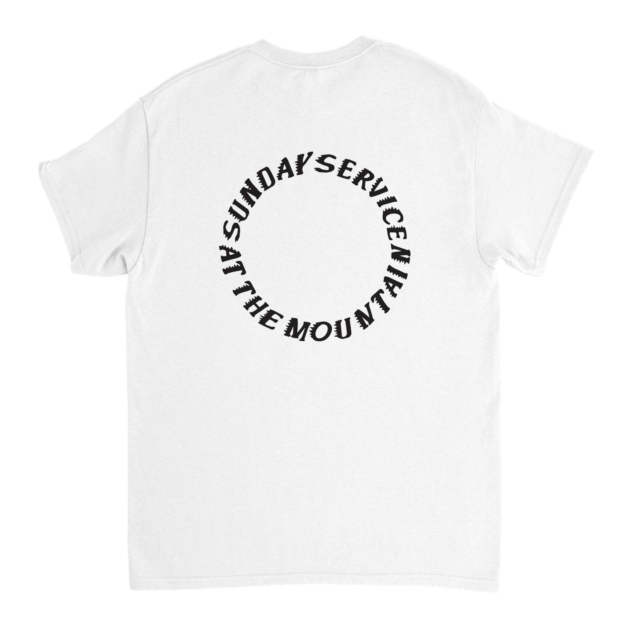 Holy Spirit Sunday Service T-Shirt-White-S-Bootlg