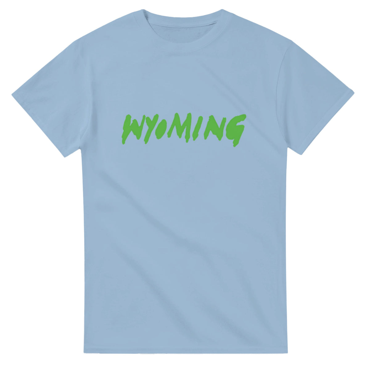 Wyoming Kanye West T-Shirt-Light Blue-S-Bootlg