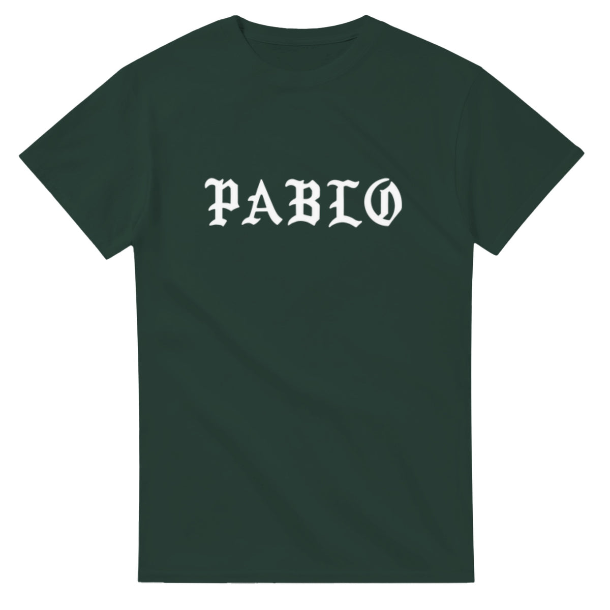 Kanye West The Life of Pablo T-Shirt-Forest Green-S-Bootlg