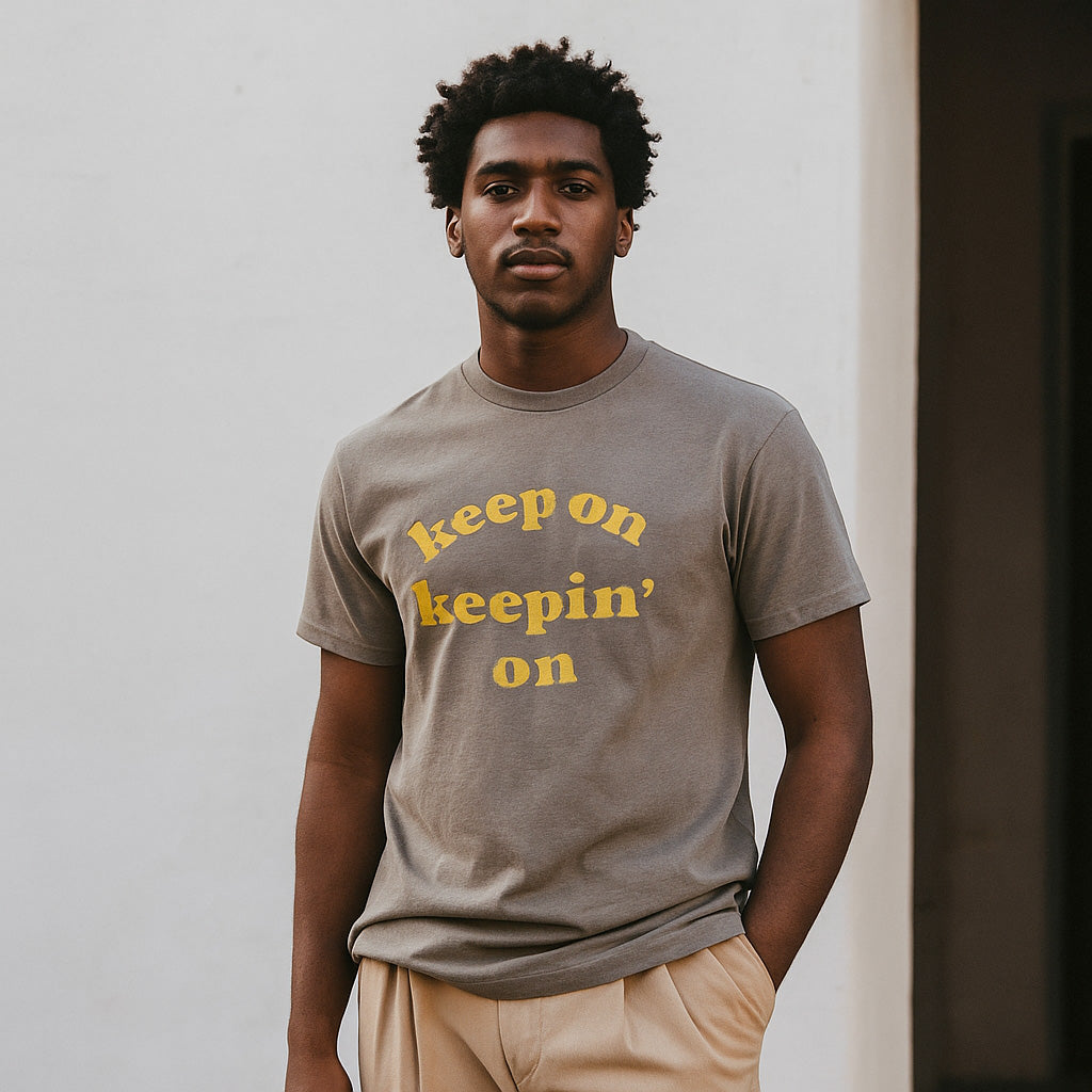 Keep On Keepin' On Tee - Atlanta Childish Gambino TV Show Earn Inspired