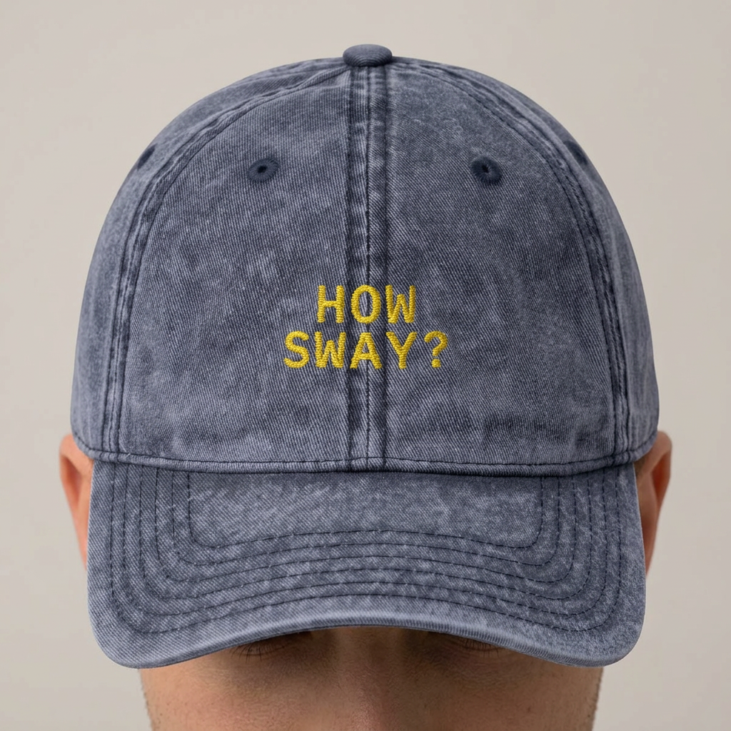 Funny Rap Meme Embroidered Hat, Vintage Dad Cap, 6 Designs