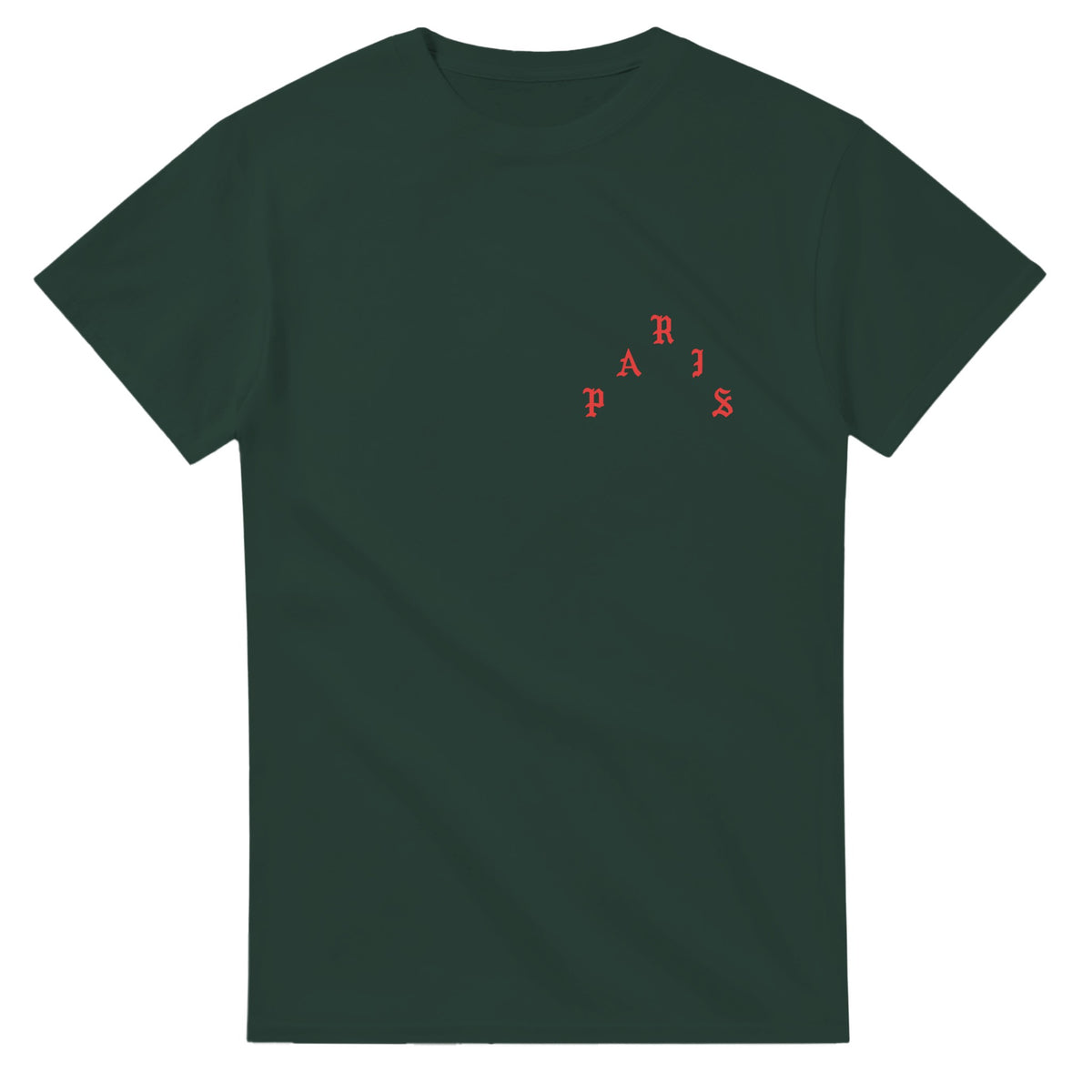 Ultralight Beam Paris T-Shirt-Forest Green-S-Bootlg