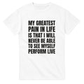 Greatest Pain Kanye West Tee-White-S-Bootlg
