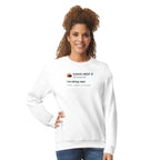 I Be Taking Naps Kanye West Tweet Crewneck-White-S-Bootlg
