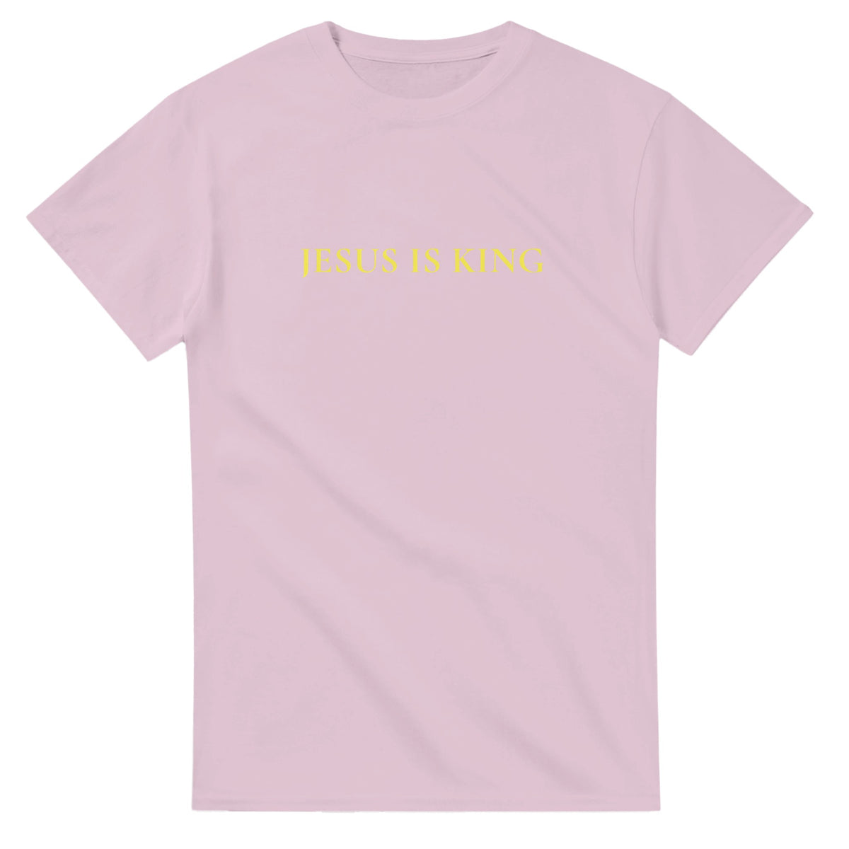 Jesus Is King Sunday Service Tee-Light Pink-S-Bootlg