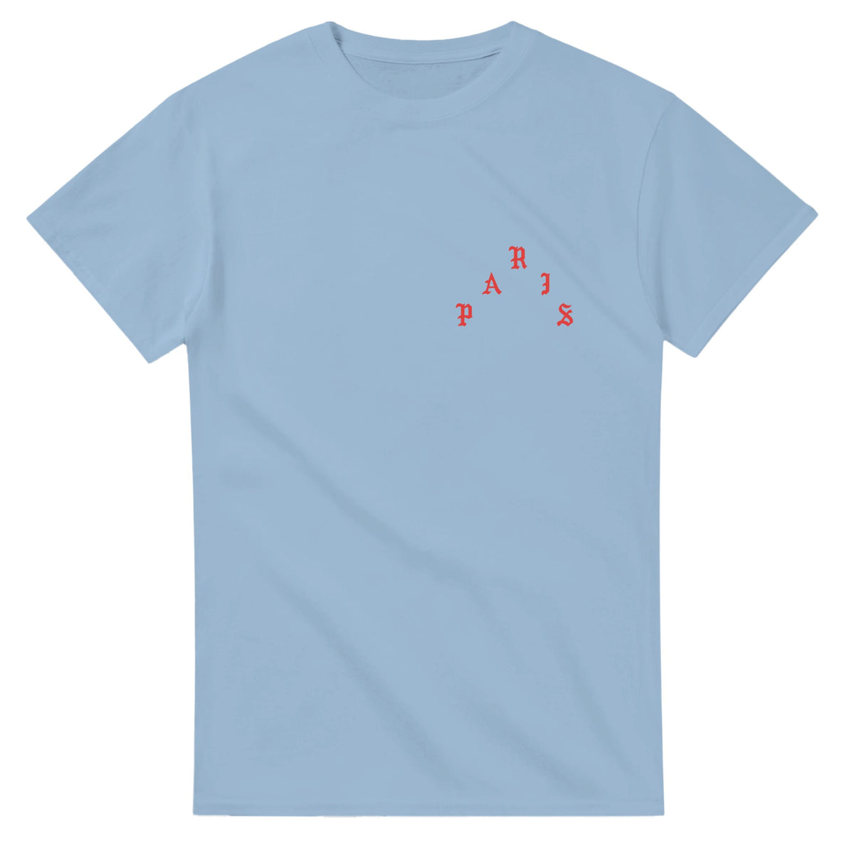 Ultralight Beam Paris T-Shirt-Light Blue-S-Bootlg