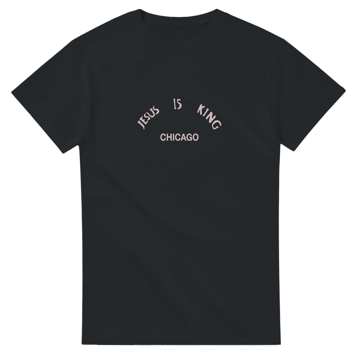 Jesus Is King Chicago T-Shirt - Kanye West Sunday Service-Black-S-Bootlg