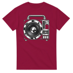 Mono Monolith Tee - Cardinal Red cotton t-shirt - front flat