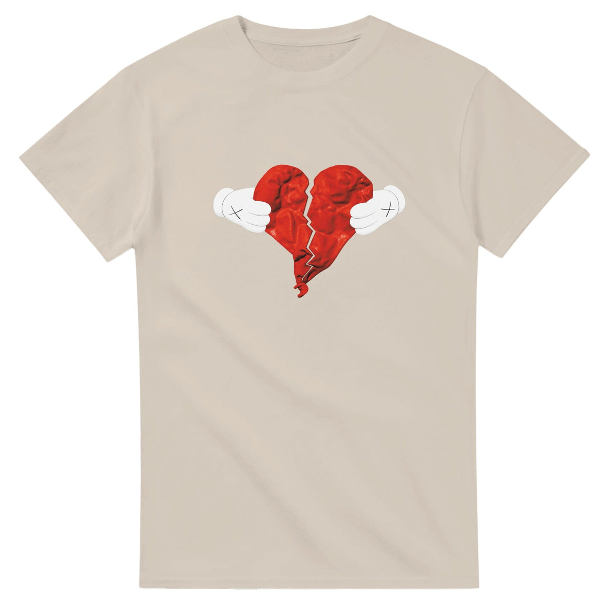 Heartless Kanye West Tee-Sand-S-Bootlg