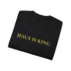 Jesus Is King Sunday Service Tee-White-S-Bootlg