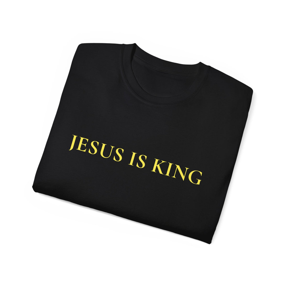 Jesus Is King Sunday Service Tee-White-S-Bootlg