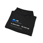 In Jesus name. No more cap. - Kanye West Tweet Hoodie-White-S-Bootlg