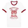 Graduation Chi City Ringer Tee-White and Red-S-Bootlg