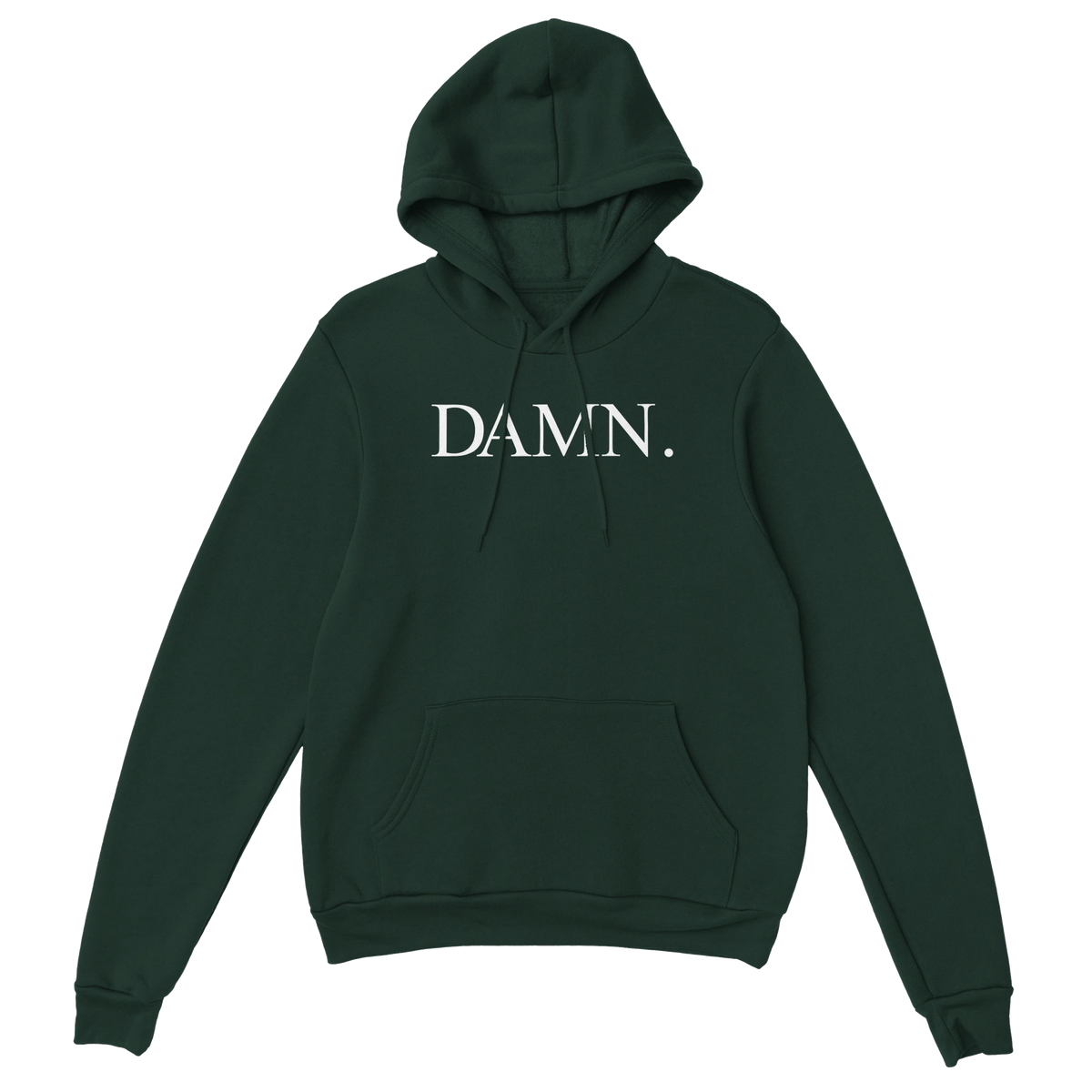Kendrick Lamar DAMN Hoodie-Forest Green-S-Bootlg