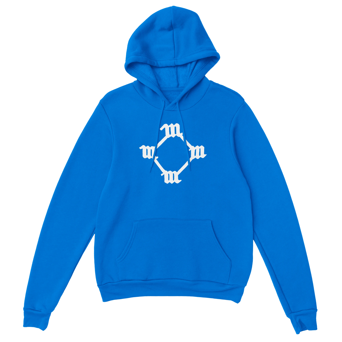Four M Kanye West Tattoo Hoodie-Royal-S-Bootlg