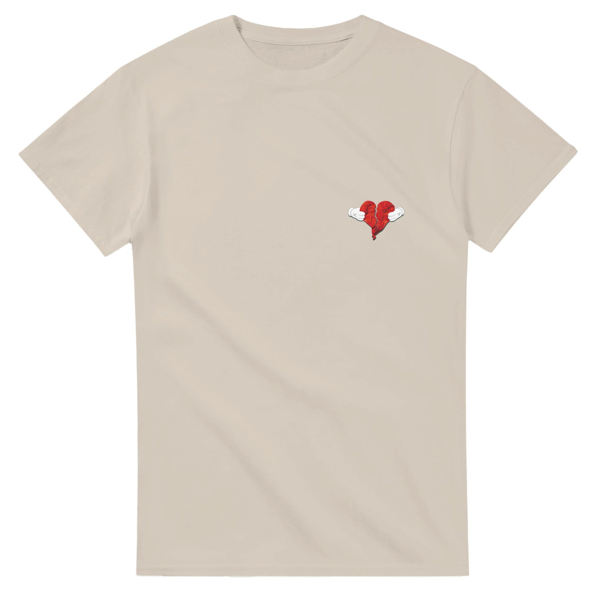 Kanye West Heartless T-shirt - 808s and Heartbreaks-Sand-S-Bootlg