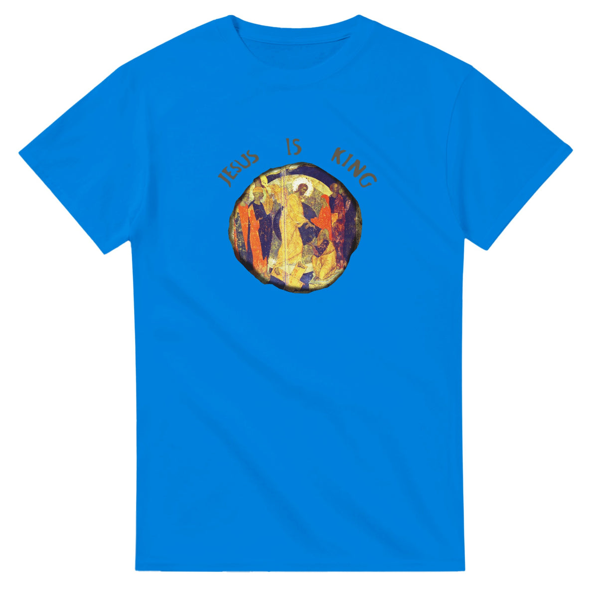 Jesus Is King Kanye West Sunday Service T-Shirt-Royal-S-Bootlg