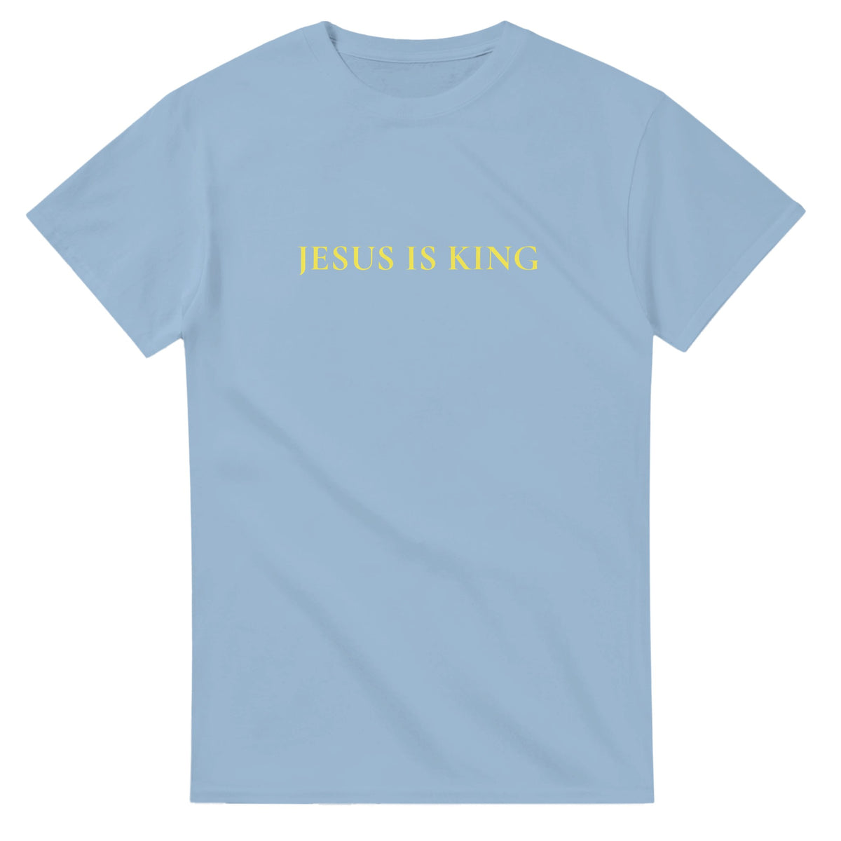 Jesus Is King Sunday Service Tee-Light Blue-S-Bootlg