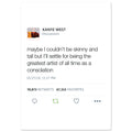 Skinny and Tall Tweet Poster-A4 21x29.7 cm / 8x12″-Bootlg