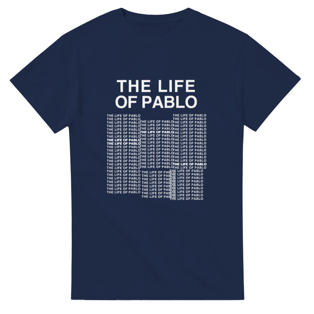 The Life of Pablo T-Shirt-Navy-S-Bootlg