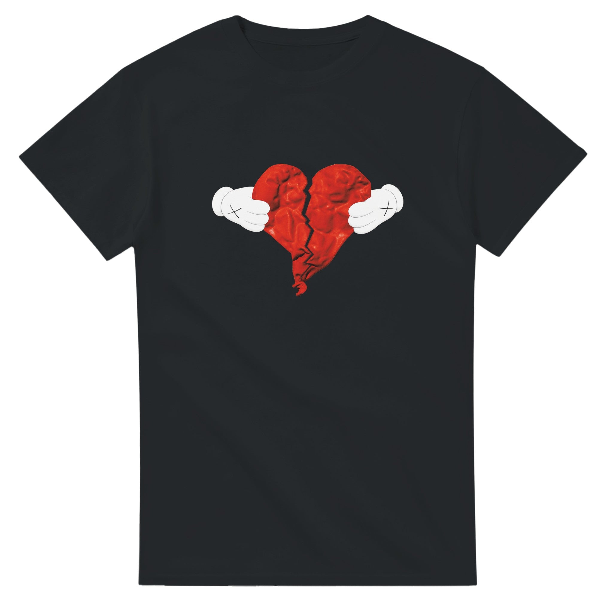 Heartless Kanye West Tee-Black-S-Bootlg