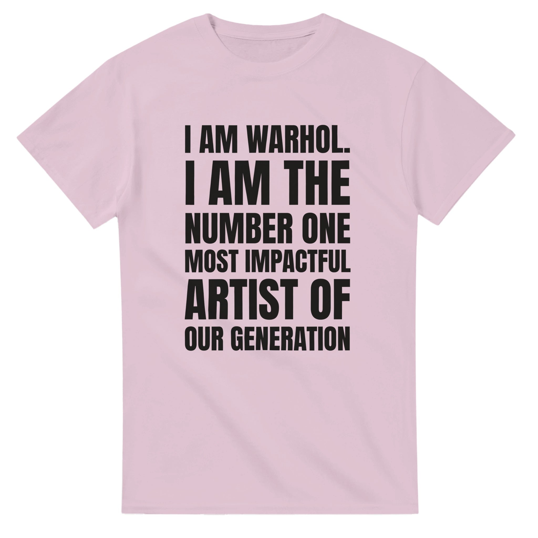 I Am Warhol Kanye West Tee-Light Pink-S-Bootlg