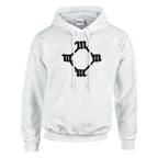 Four M Kanye West Tattoo Hoodie-White-S-Bootlg