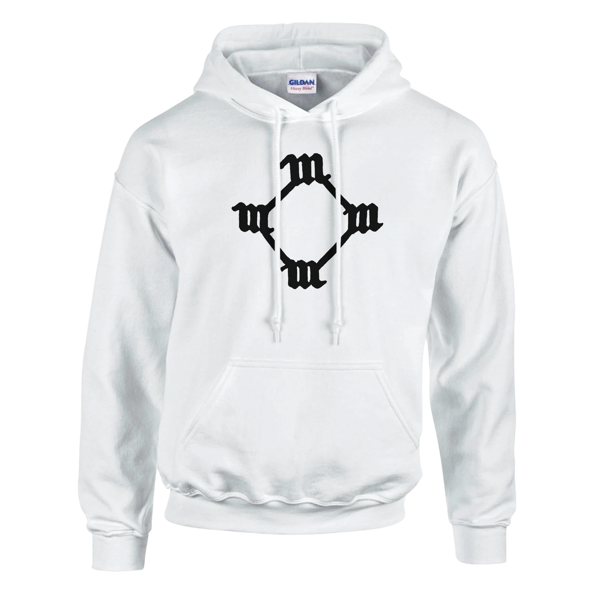 Four M Kanye West Tattoo Hoodie-White-S-Bootlg