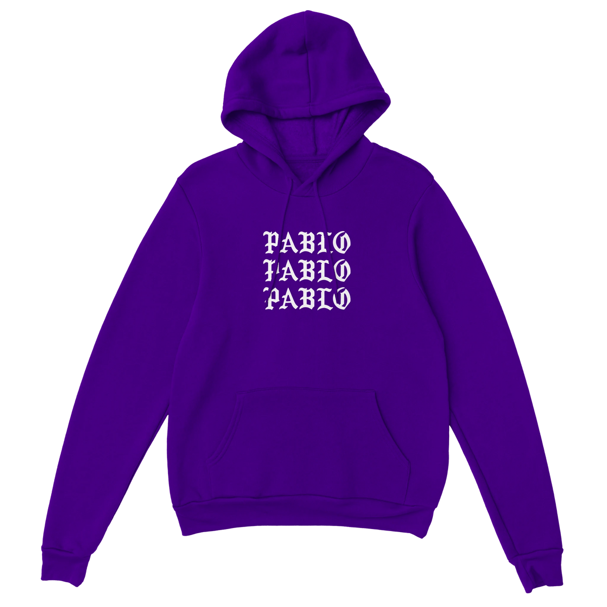 Pablo Kanye West Hoodie-Purple-S-Bootlg