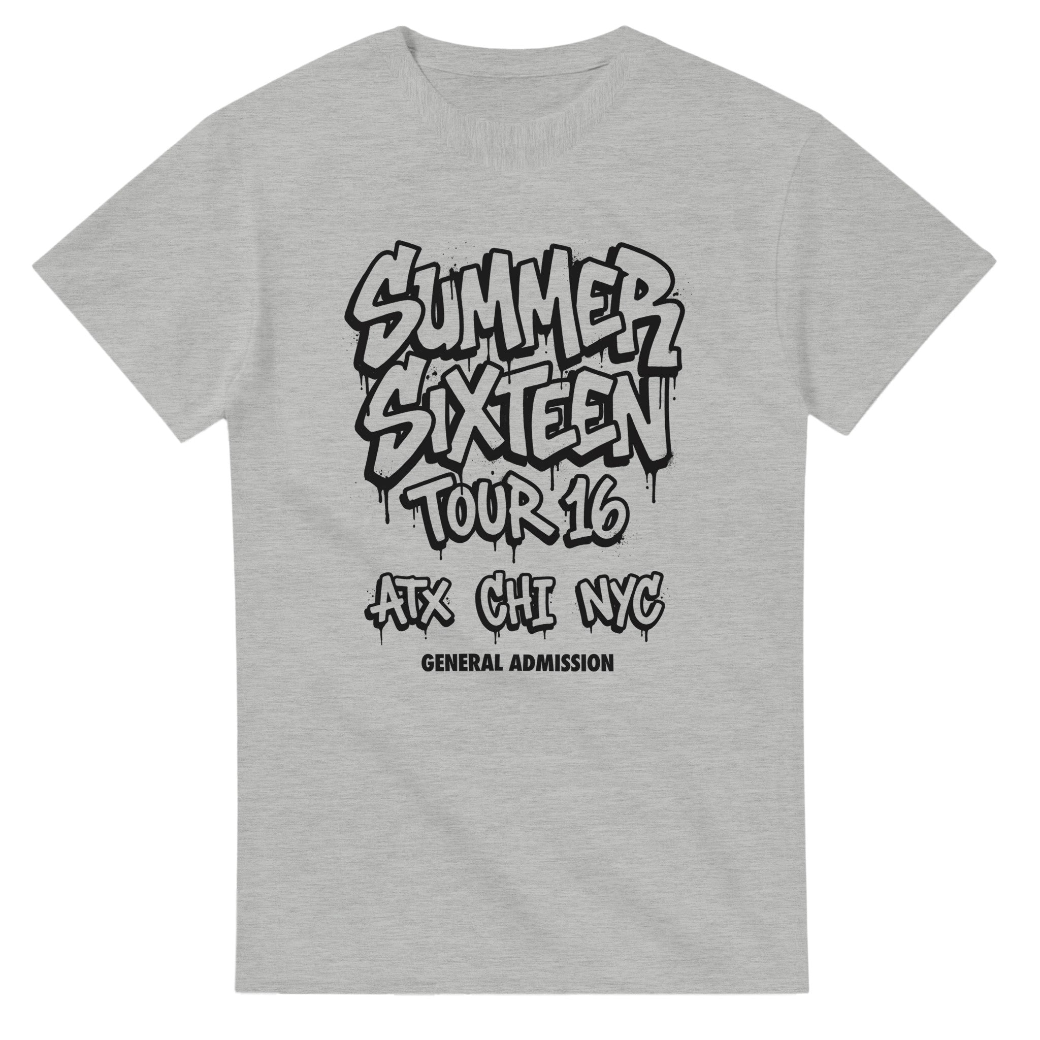 Summer Sixteen Drake Tour Tee-Ash-S-Bootlg