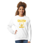The College Dropout Crewneck Sweatshirt - Old Kanye West-White-S-Bootlg