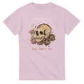 Kanye West Yeezus Tee God Wants You Skull & Birds - Light Pink front